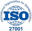 ISO 27001 certified badge